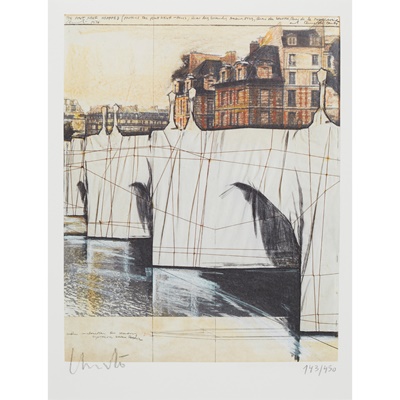 Lot 147 - CHRISTO AND JEANNE-CLAUDE (AMERICAN 1939-2020)
