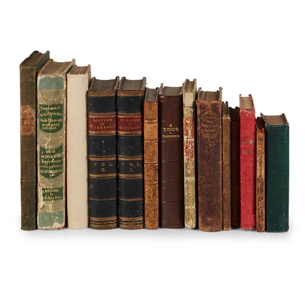 Lot 432 - Scottish Guide Books, 15 volumes,  comprising