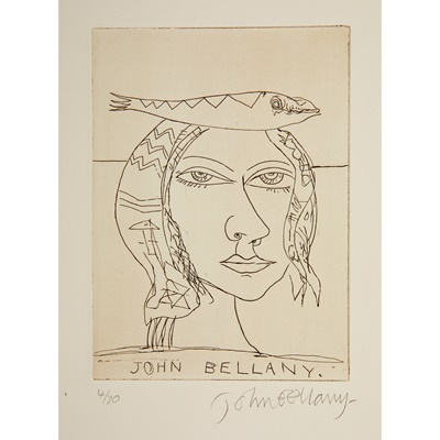 Lot 208 - JOHN  BELLANY  C.B.E., R.A. (SCOTTISH 1942-2013)