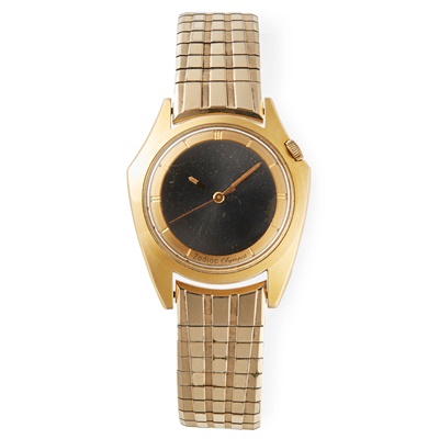 Lot 193 - Zodiac: a gentleman's gold plated watch