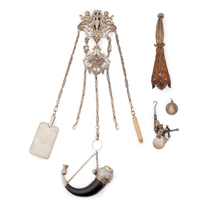 Lot 277 - A Victorian chatelaine