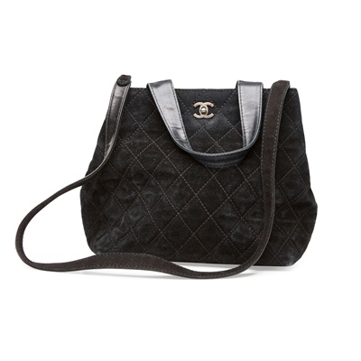Lot 205 - A CC turn lock top handle tote bag, Chanel