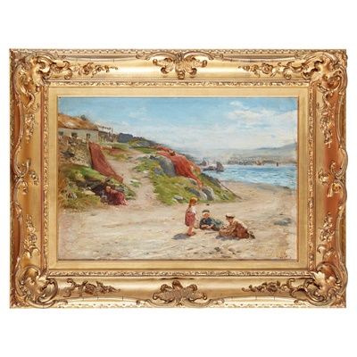 Lot 109 - WILLIAM MCTAGGART R.S.A., R.S.W (SCOTTISH 1835-1910)