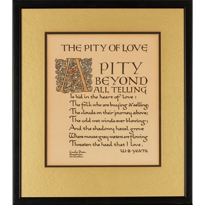 Lot 173 - WILLIAM BUTLER YEATS (1865-1939) FOR CUALA PRESS
