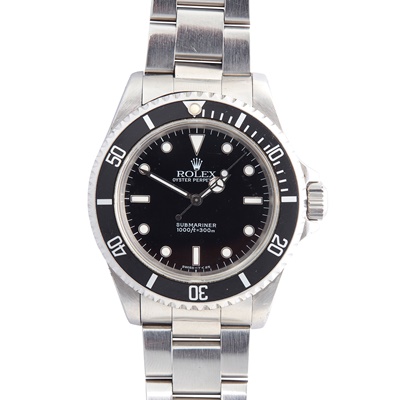 Lot 181 - Rolex: A gentleman's stainless steel watch