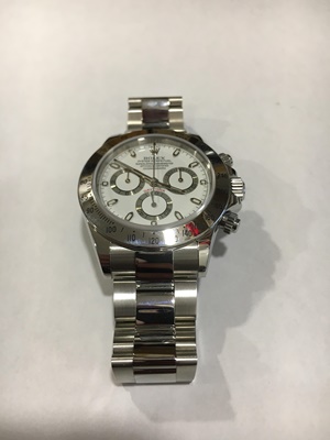Lot 137 - Rolex: a gentleman's Daytona wrist watch