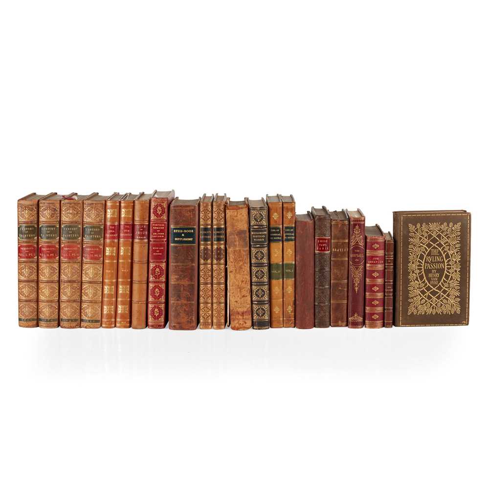 Lot 220 - 19th Century leather bound volumes