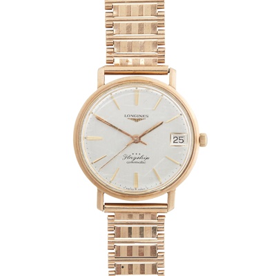 Lot 169 - Longines: A gentleman's wrist watch