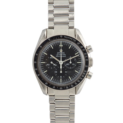 Lot 175 - Omega: A gentleman's stainless steel wrist watch