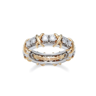 Lot 57 - A diamond set eternity ring, Jean Schlumberger for Tiffany & Co