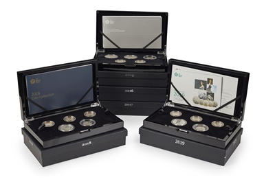 Lot 126 - A collection of Royal Mint silver Piedfort proof set