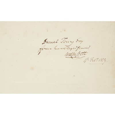 Lot 129 - Kirk, Robert [signed by Sir Walter Scott]