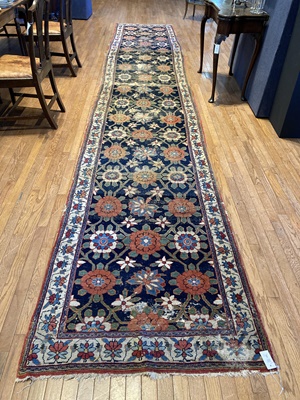 Lot 102 - A MATCHED PAIR OF NORTHWEST PERSIAN RUNNERS