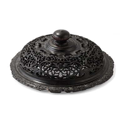 Lot 12 - CARVED WOODEN COVER