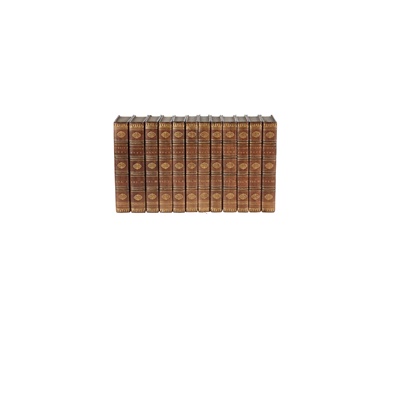 Lot 71 - Bindings - George Eliot, Thomas Carlyle, and W.M. Thackeray