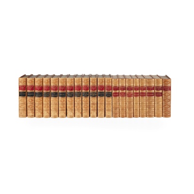 Lot 71 - Bindings - George Eliot, Thomas Carlyle, and W.M. Thackeray