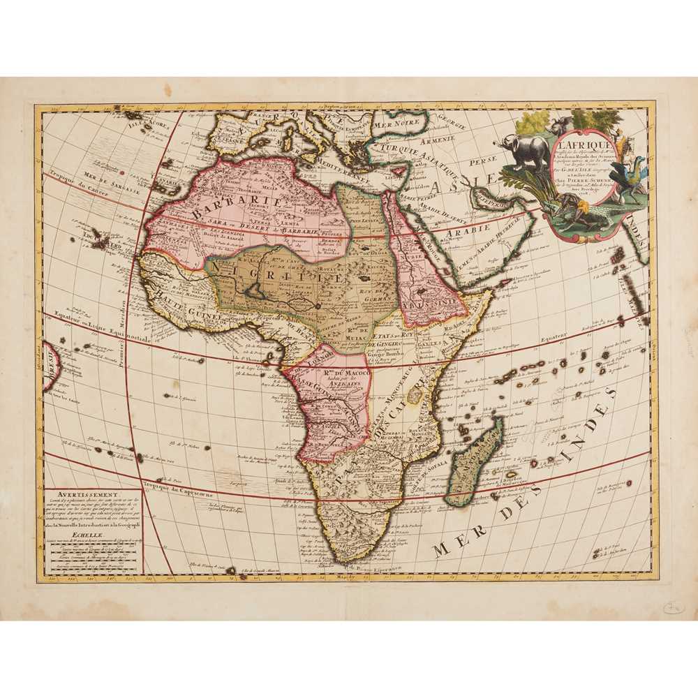 Lot 13 - [Map of Africa] De Lisle, Guillaume