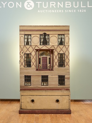 Lot 434 - IMPORTANT GEORGIAN DOLL'S HOUSE, 'THE EVANS BABY HOUSE'