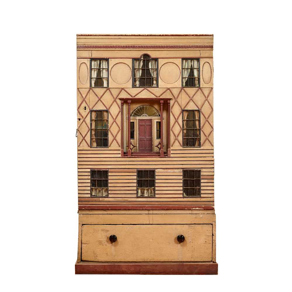 Y IMPORTANT GEORGIAN DOLL'S HOUSE, 'THE EVANS BABY HOUSE' 18TH CENTURY...