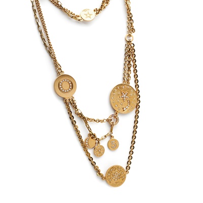 Lot 120 - A diamond-set necklace, by Chanel
