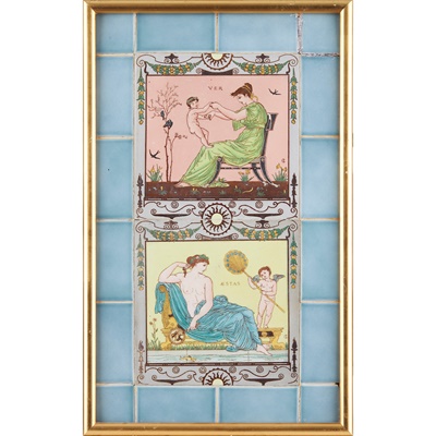Lot 73 - WALTER CRANE (1845-1915) FOR MAW & CO.