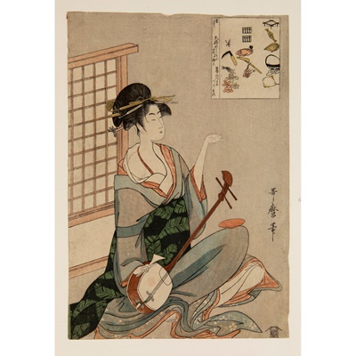Lot 297 - KITAGAWA UTAMARO (1753-1806)