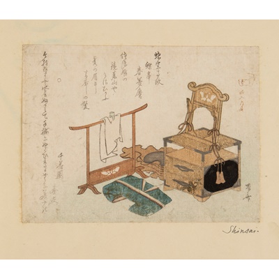 Lot 302 - RYURYUKYO SHINSAI (active 1799-1823)