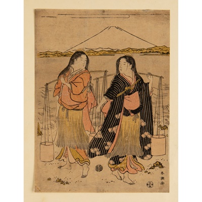 Lot 295 - KATSUKAW SHUNCHO (active 1780-1801)