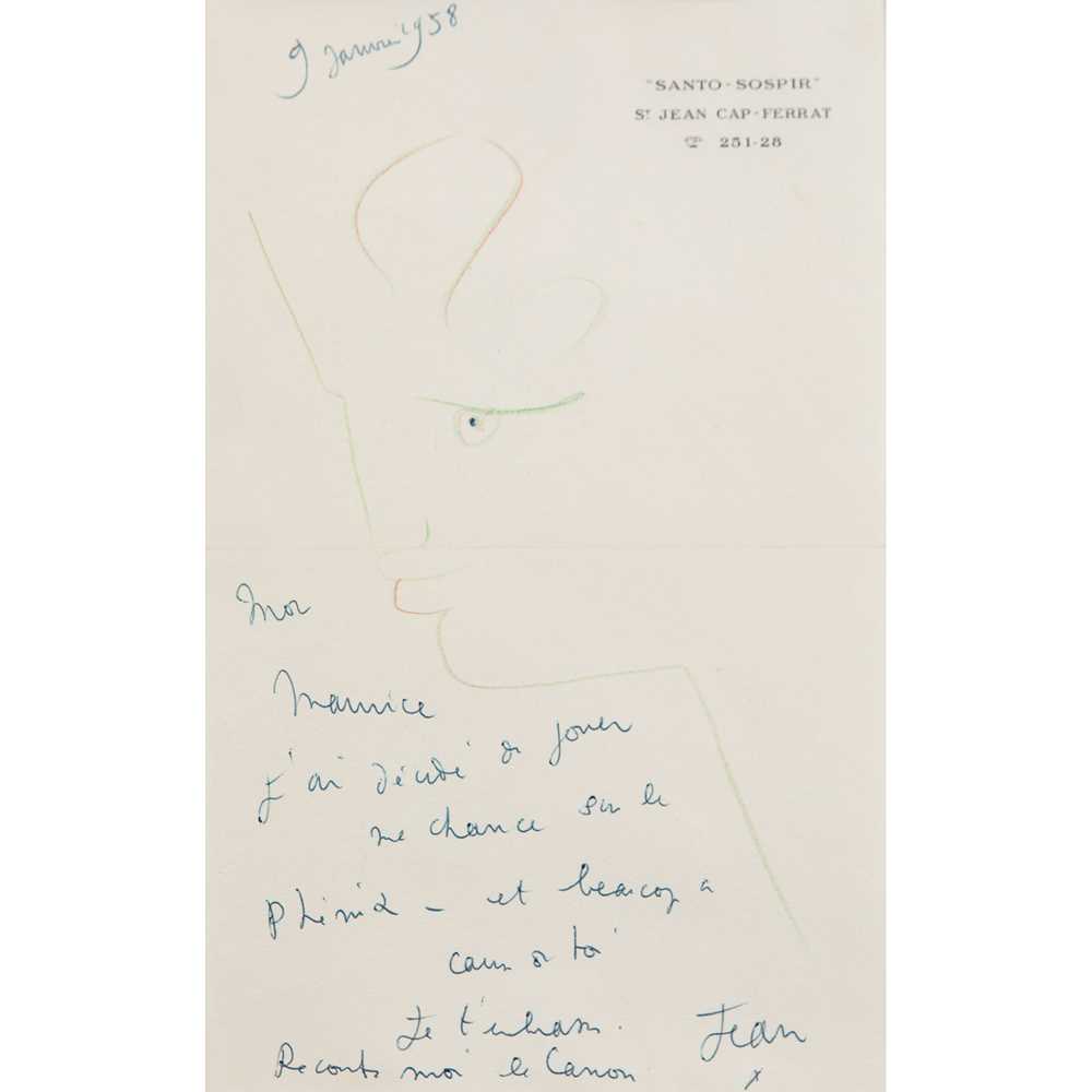 Lot 171 - Jean Cocteau (French 1889-1963)