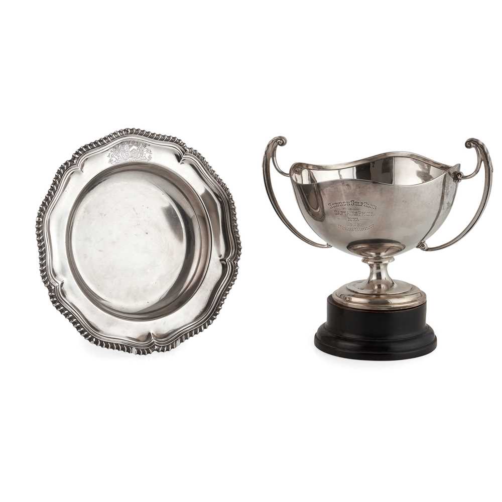 Lot 52 - A 1920s twin-handled trophy