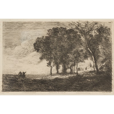 Lot 29 - JEAN-BAPTISTE-CAMILLE COROT (FRENCH 1796-1875)