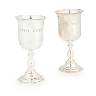 Lot 30 - A pair of Victorian Communion Cups