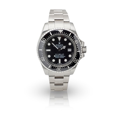 Lot 157A - Rolex: a stainless steel Deepsea wrist watch
