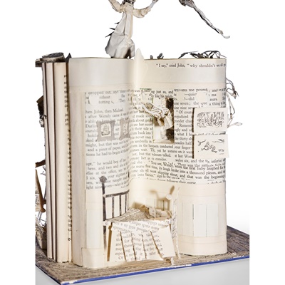 Lot 1 - Anonymous Artist - Book Sculpture