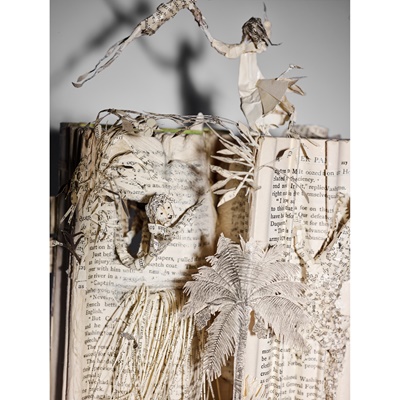 Lot 1 - Anonymous Artist - Book Sculpture