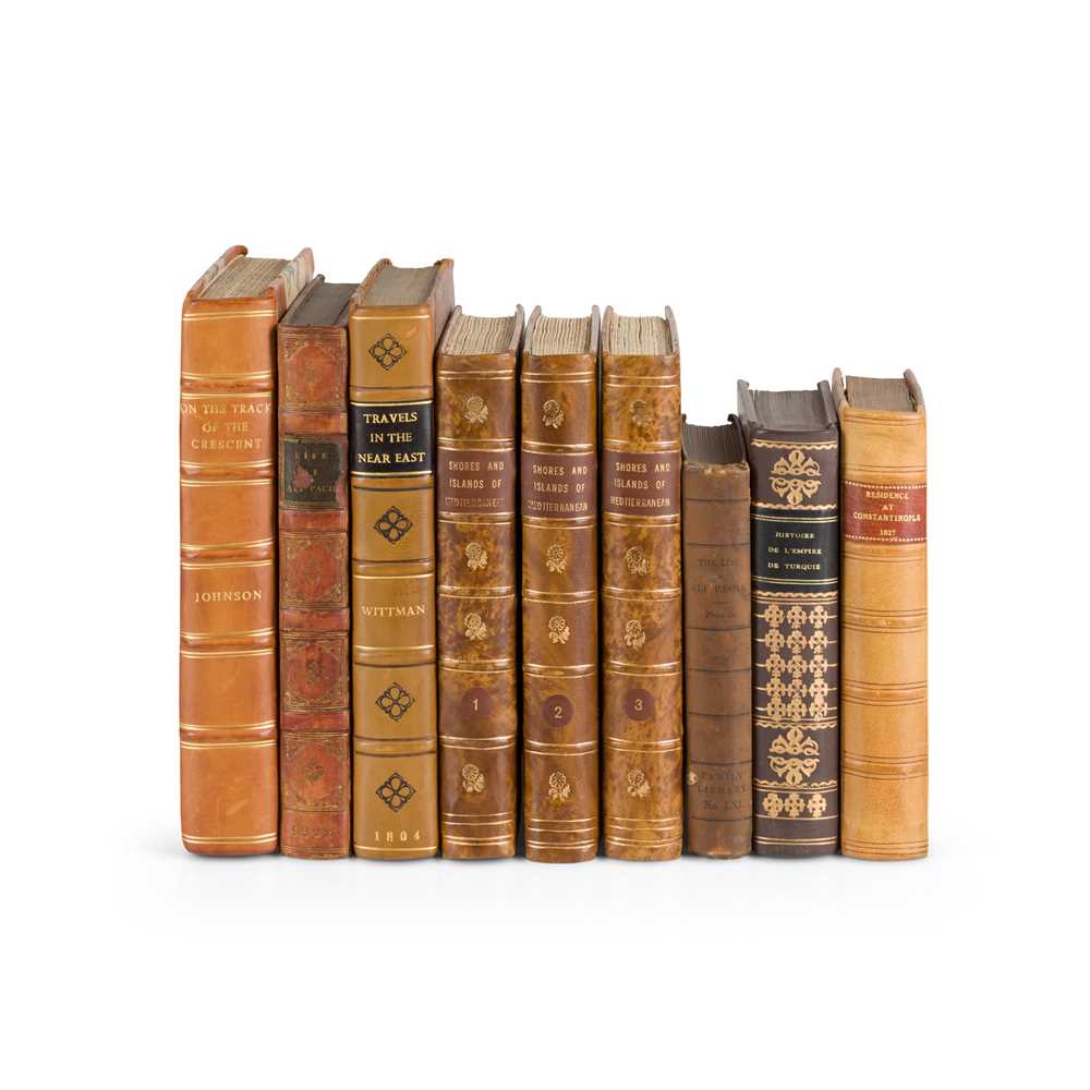 Lot 120 - Turkey and Greece, 9 volumes, comprising