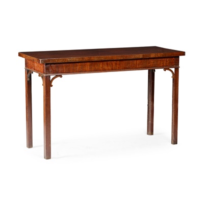 Lot 99 - EARLY GEORGE III MAHOGANY SERVING TABLE