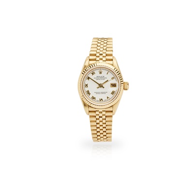 Lot 163 - Rolex: a Datejust wrist watch