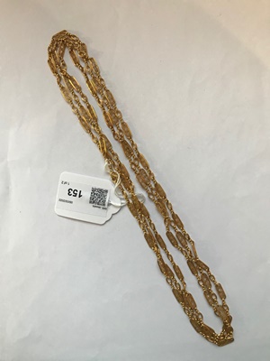 Lot 153 - An early 20th-Century French necklace
