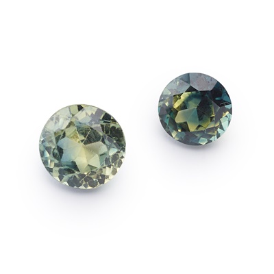 Lot 335 - Two unmounted sapphires