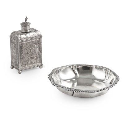Lot 14 - A late 19th-Century Dutch tea canister