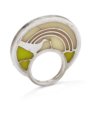 Lot 72 - A ring, by Susanna Heron, 1972