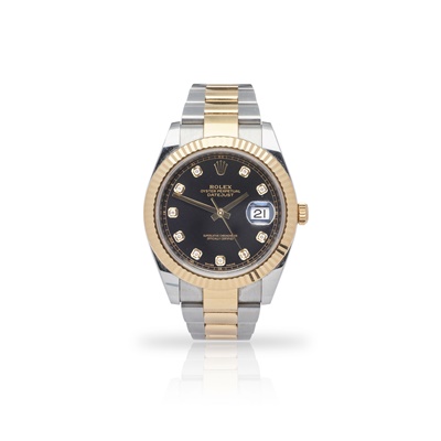 Lot 160 - Rolex: a bi-colour wrist watch