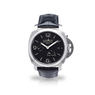Lot 150 - Panerai: a stainless steel wrist watch