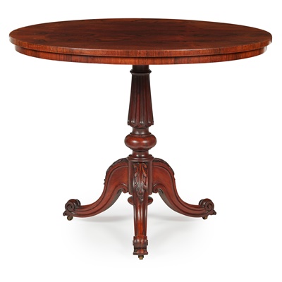 Lot 244 - REGENCY ROSEWOOD OCCASIONAL TABLE, IN THE MANNER OF GILLOWS