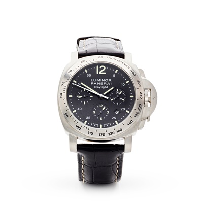 Lot 281 - Panerai: a chronograph wristwatch