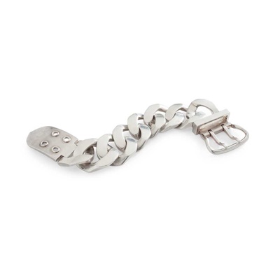 Lot 99 - A curb-link bracelet, by Hermès