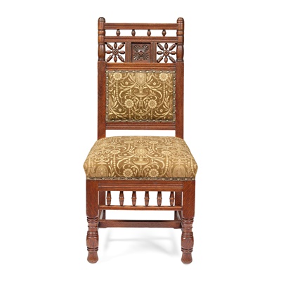 Lot 61 - ALFRED WATERHOUSE (1830-1905) (ATTRIBUTED DESIGNER) FOR HENRY CAPEL’S ART FURNITURE, LONDON