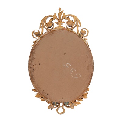 Lot 108 - PAIR OF GEORGE III STYLE GILTWOOD MIRRORS
