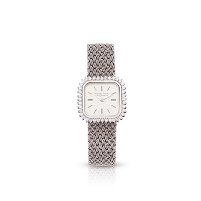 Lot 163 - Montre Royale de Geneve: A diamond-set wristwatch
